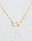 Mila Duo Gem Necklace