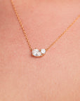 Mila Duo Gem Necklace